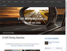 Tablet Screenshot of bsafedrivinged.com